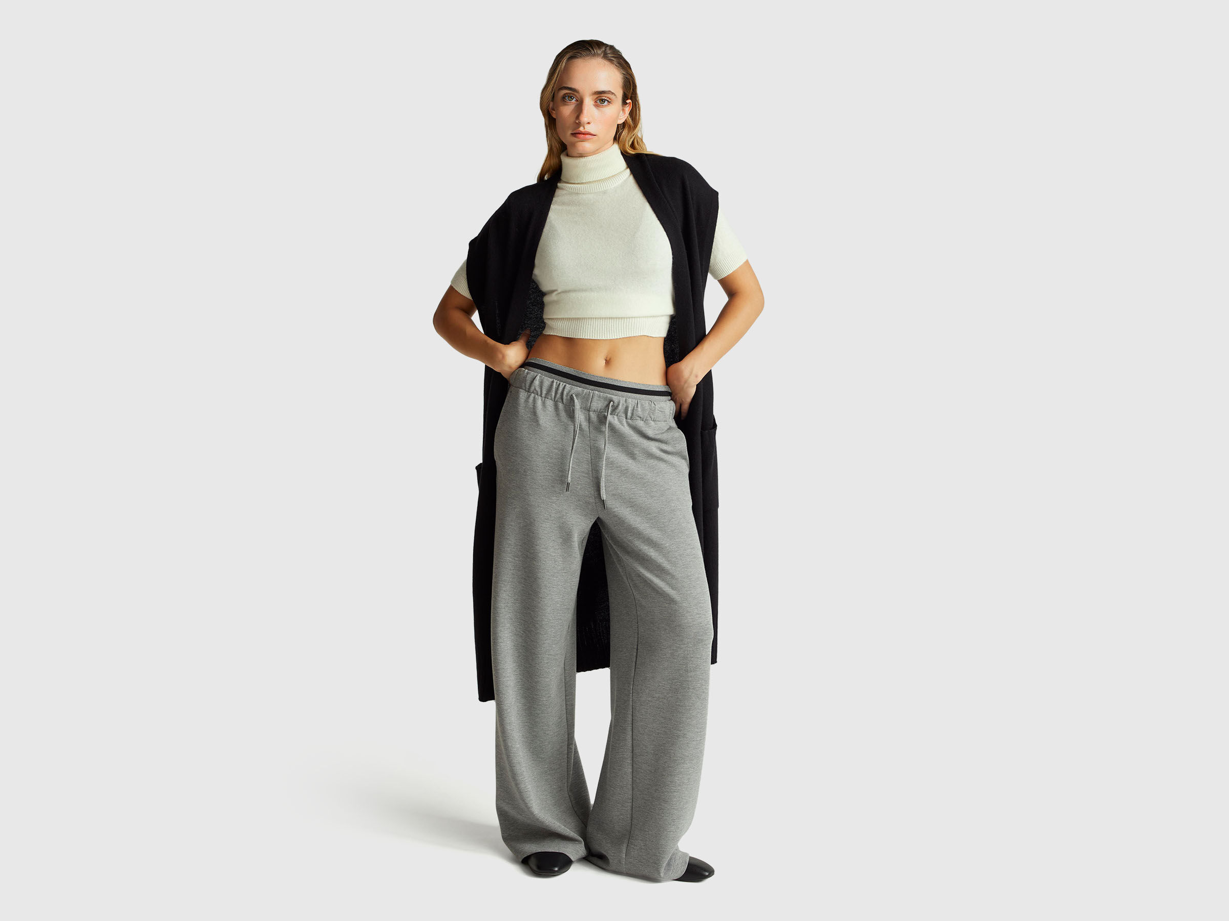 TURTLE NECK SWEATER Women image number 3